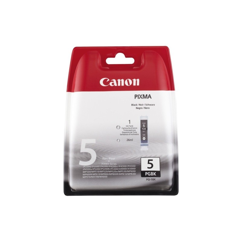 Cartouche d'encre Canon PGI-5 Noir