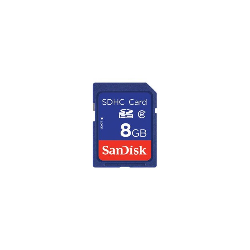 CARTE SDHC BLEUE 8GO CARTE 8GO
