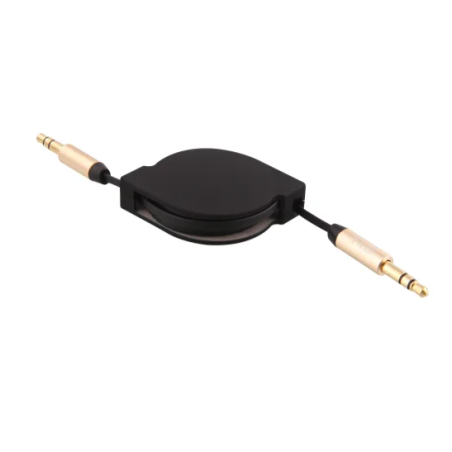 CABLE JACK 3.5M RETRAC NOI-OR