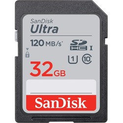 Carte SDHC ultra 32 GB...