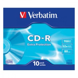 PACK DE 10 CD-R 700MB...