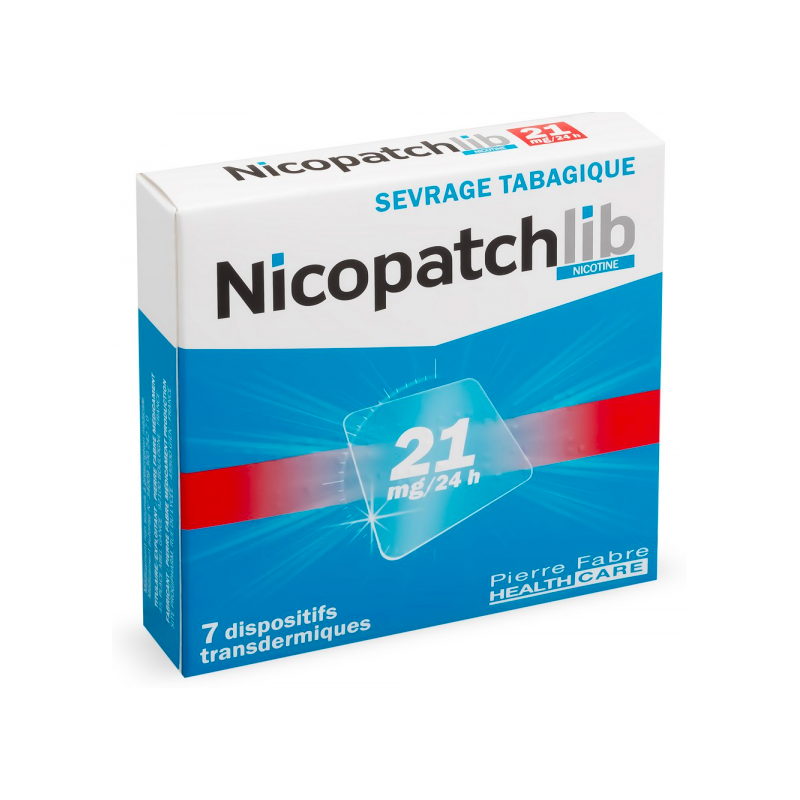 NICOPATCHLIB 21MG/24H DISP TR 28SACH