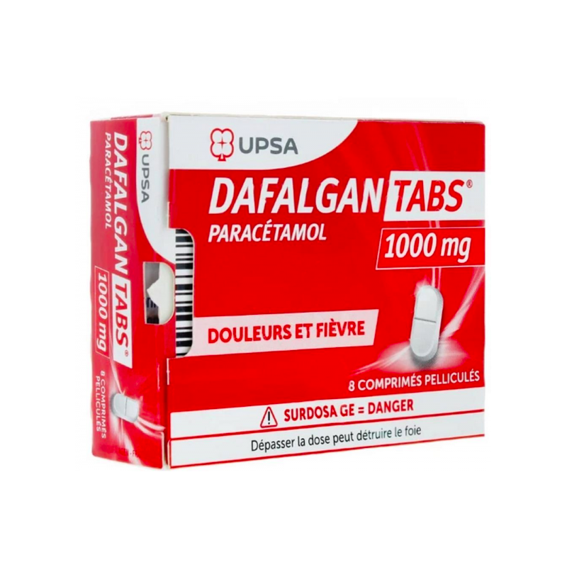 DAFALGANTABS 1000MG CPR PELL PLQ/8