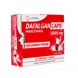 DAFALGANCAPS 1000MG GEL PLQ/8