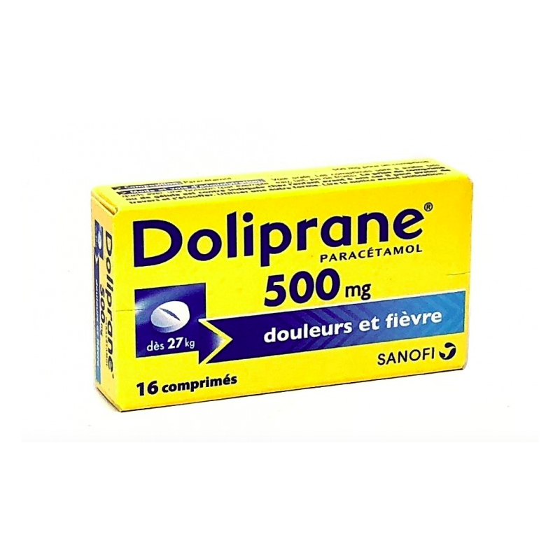 DOLIPRANE 500MG CPR 2PLQ/8