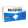 NICOPASS 1,5MG PAST SANS SUCRE MENTHE FR PLQ/96