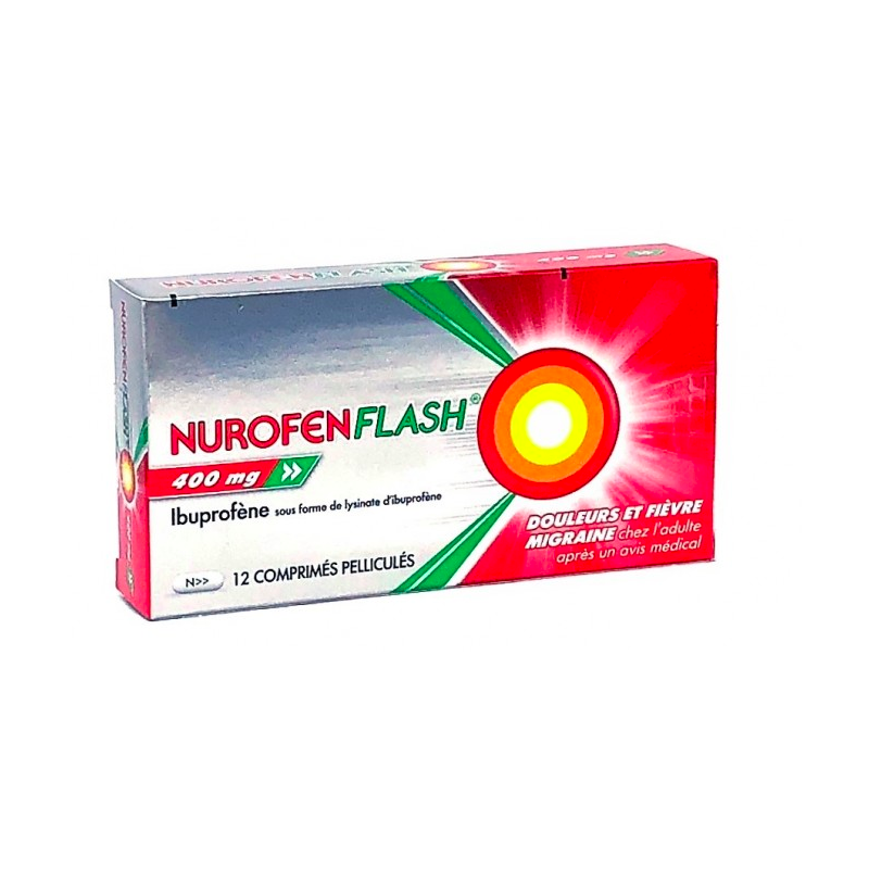 NUROFENFLASH 400MG CPR PELL PLQ/12