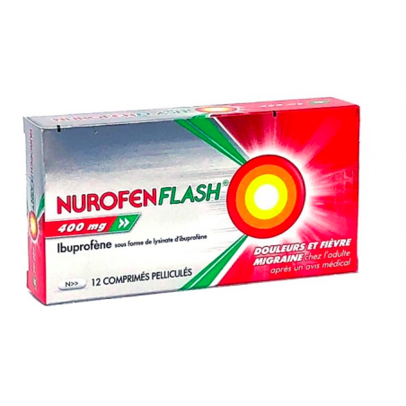 NUROFENFLASH 400MG CPR PELL PLQ/12