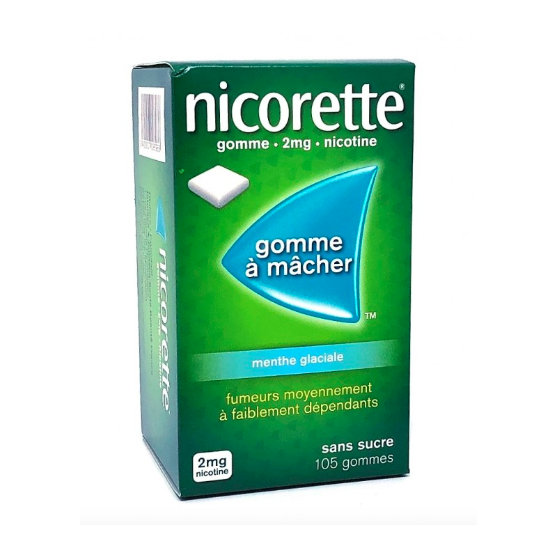 NICORETTE 2MG menthe glaciale PLQ/105