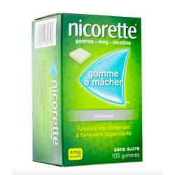 NICORETTE 4MG PLQ/105