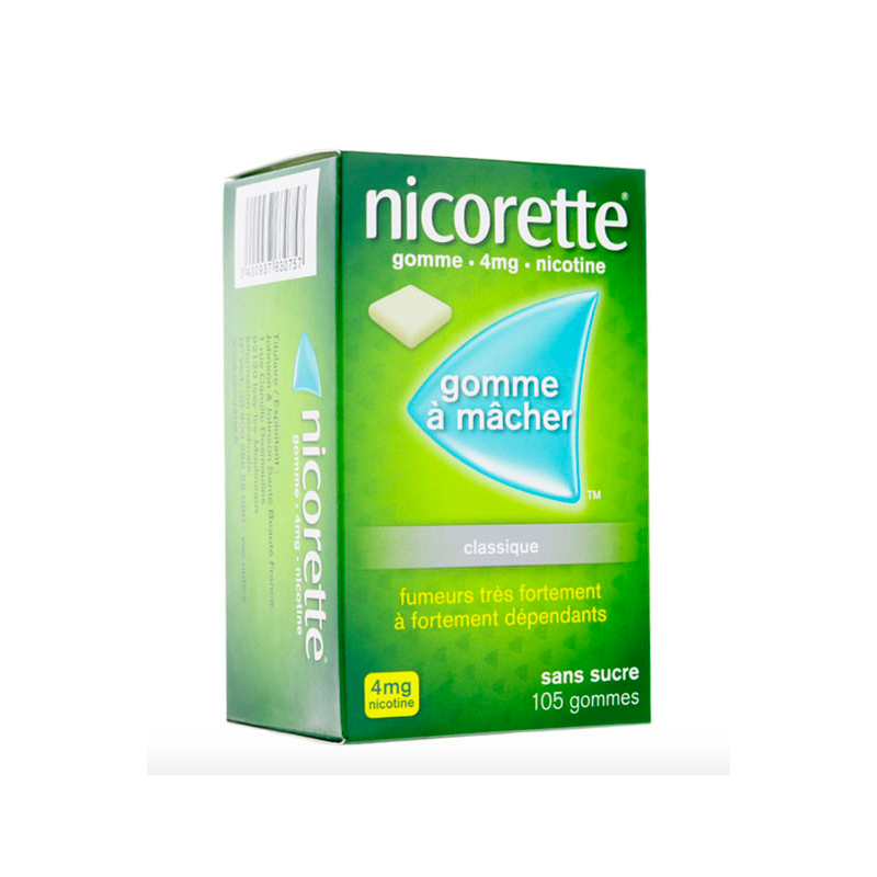 NICORETTE 4MG PLQ/105