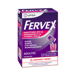 FERVEX FRAMBOISE Adultes 8...