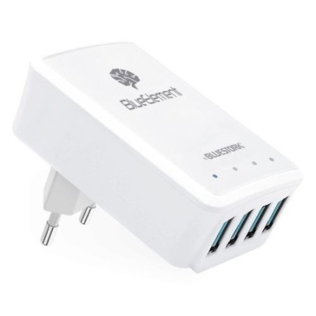 SMART CHARGEUR MURAL 4 UNIVERSEL LED BLUESTORK