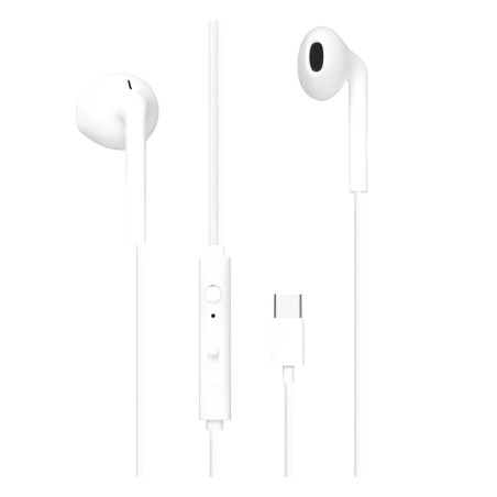 Ecouteurs filaires - Type C - Blanc - C BUDS