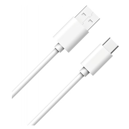 Câble USB A / USB C - 1m - Blanc - WOW