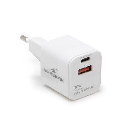 Chargeur USB et USB/C - PD 3.0 - 30W - Blanc