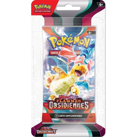 Booster Pokémon - Écarlate et Violet : Flammes Obsidiennes - EV03 - 1 modèle aléatoire