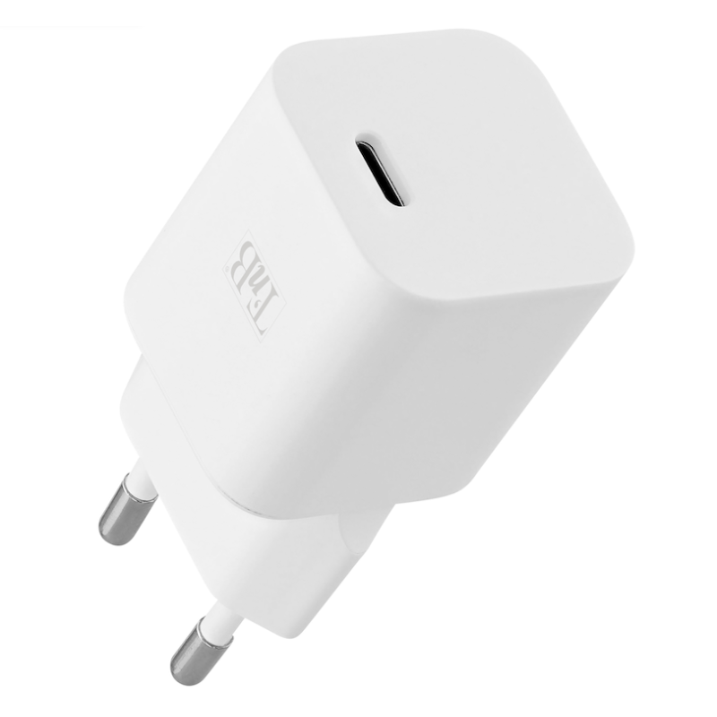 Chargeur secteur USB C - 20W - Blanc - TNB
