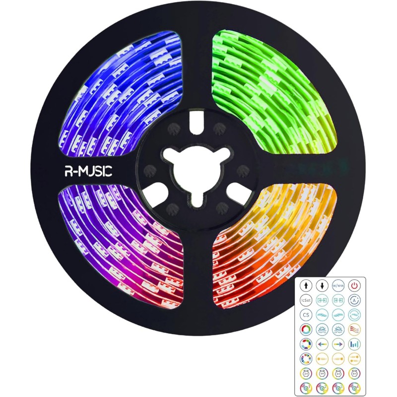 Bandeau LED connecté - RGB 3m - R Music