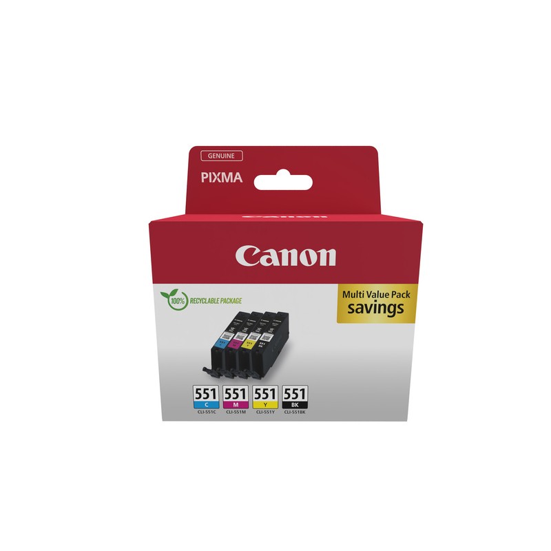 CART.CANON CL-551 COUL PACK