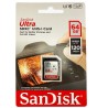 Carte SDHC ultra 64 GB SanDisk Class 10 UHS-I jusqu'à 120 Mo/s