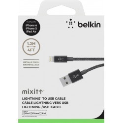 CABLE LIGHTNING NOIR PREMIUM BELKIN