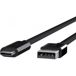 CABLE USB C USB A NOIR 90CM BELKIN