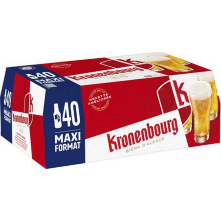 KRONENBOURG CAISSE 40 x 25cl