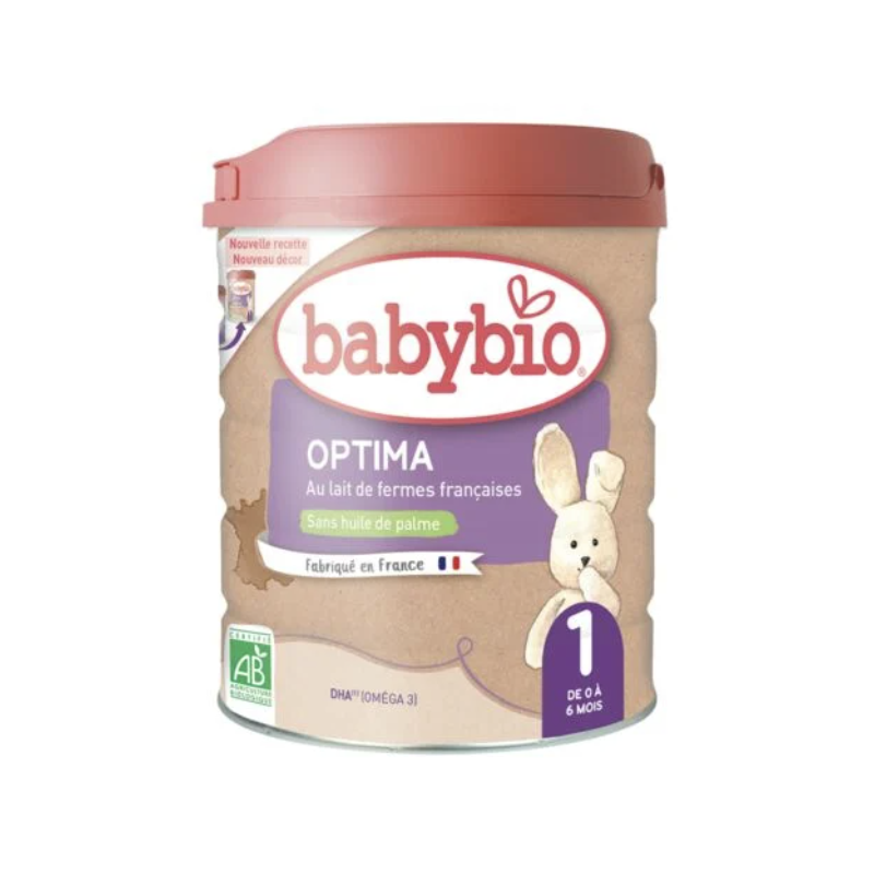 BABYBIO OPTIMA 1 VACHE Bio 800 g