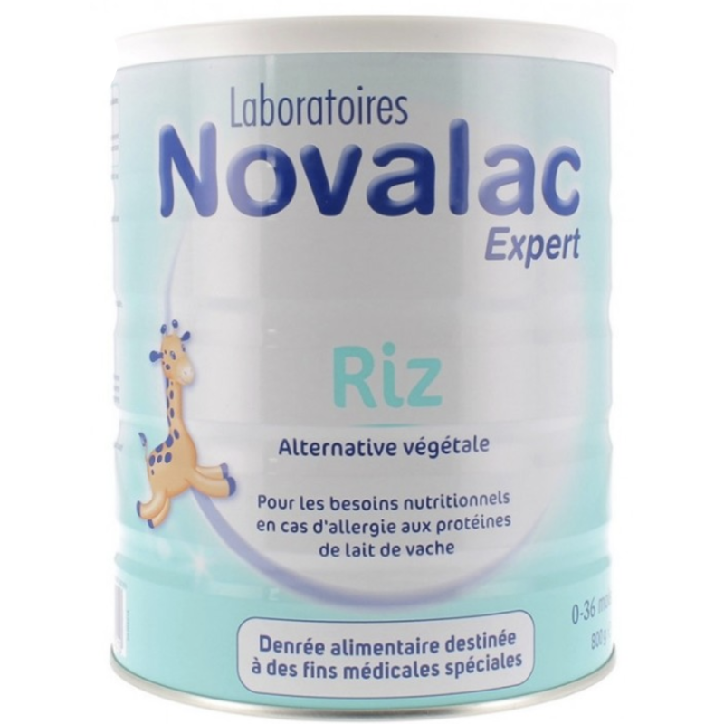 NOVALAC RIZ 0-36 MOIS 800G