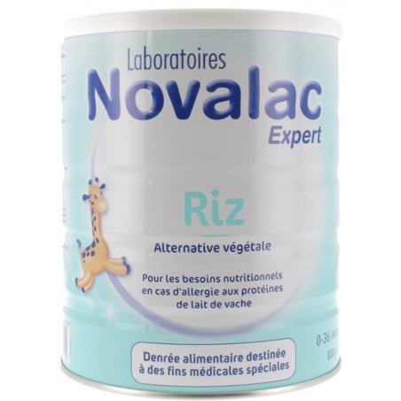 NOVALAC RIZ 0-36 MOIS 800G