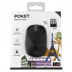 SOURIS SANS FIL NOIR TNB