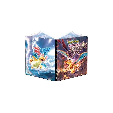 Portfolio 252 cartes Pokémon - Ecarlate et Violet  Flammes Obsidiennes