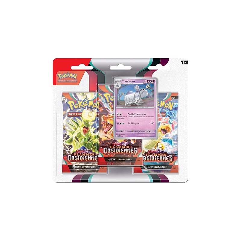 POKEMON EV03 : PACK 3 BOOSTERS