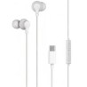 ECOUTEURS FILAIRE USB C BLANC