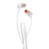 ECOUTEURS FILAIRE Jbl T110 BLANC