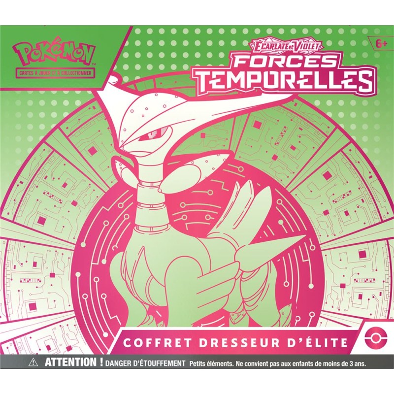 POKEMON : COFFRET DRESSEUR D'ÉLITE POKÉMON - EV05 FORCES TEMPORELLES - MODÈLE ALÉATOIRE