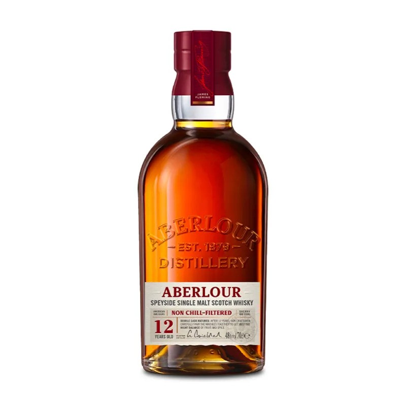 Whisky 12 ans 70cl + 2 verres - Aberlour