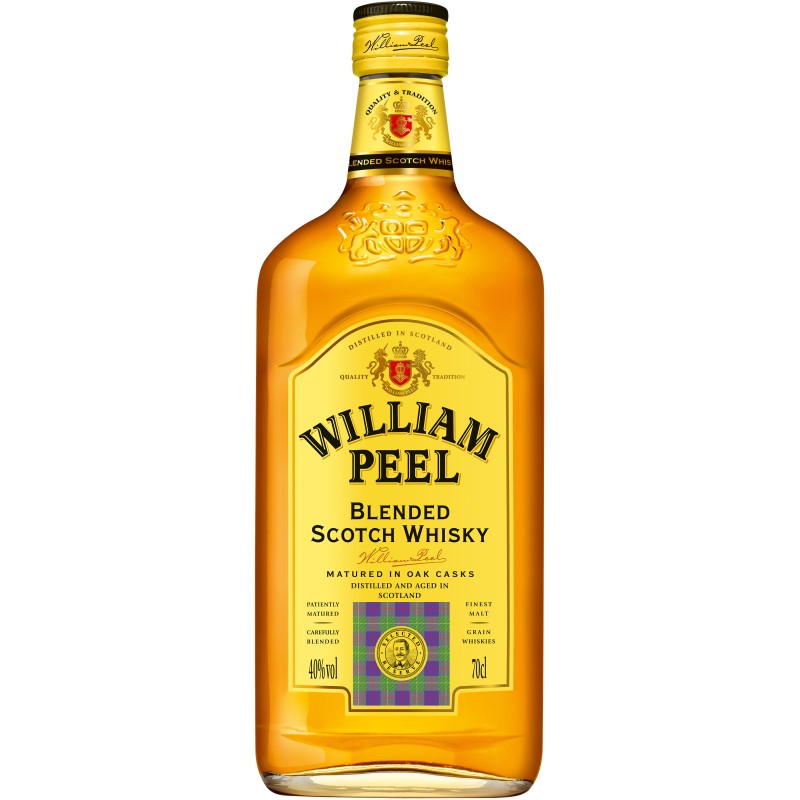 William Peel Blended Scotch Whisky 70cl