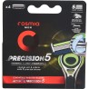 Recharge 5 Lames Compatibles Rasoirs Activ3 et Précision - COSMIA