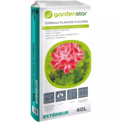 terreau plantes fleuries...