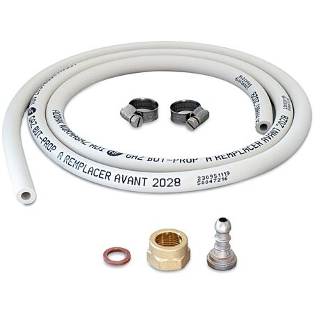 Kit Connexion Gaz Tuyau + Adaptateur Tétine + Raccords Pour Réchauds Et Barbecues À Gaz et barbecues à gaz