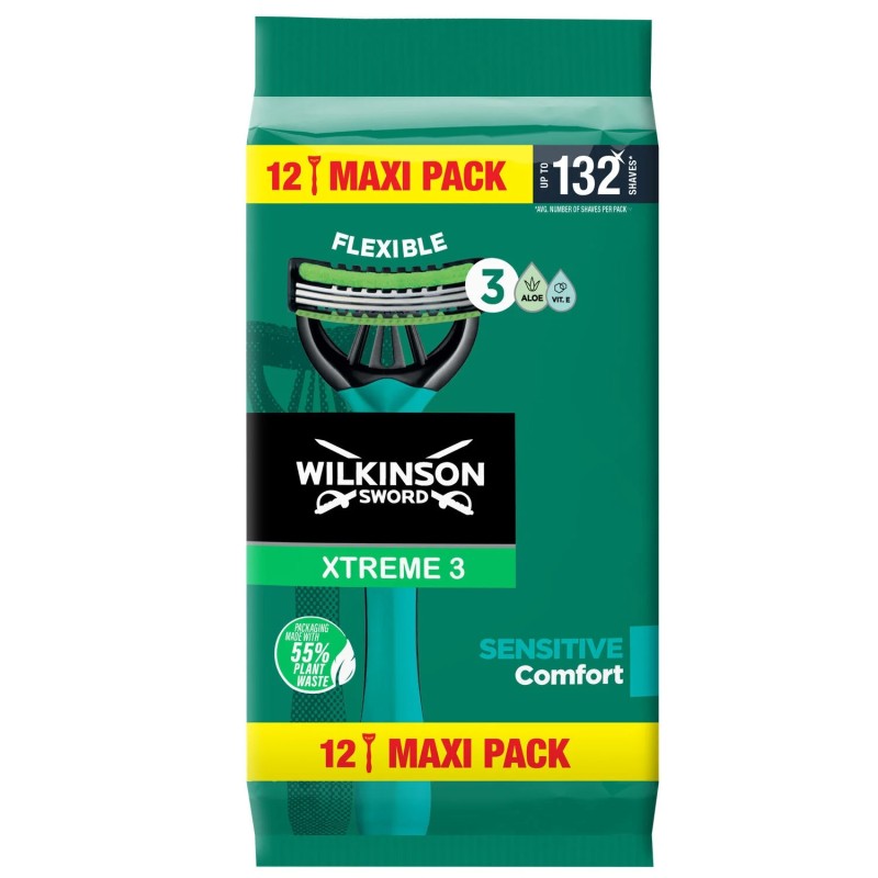 Rasoirs Jetables Homme Sensitive Comfort Xtreme 3 - WILKINSON