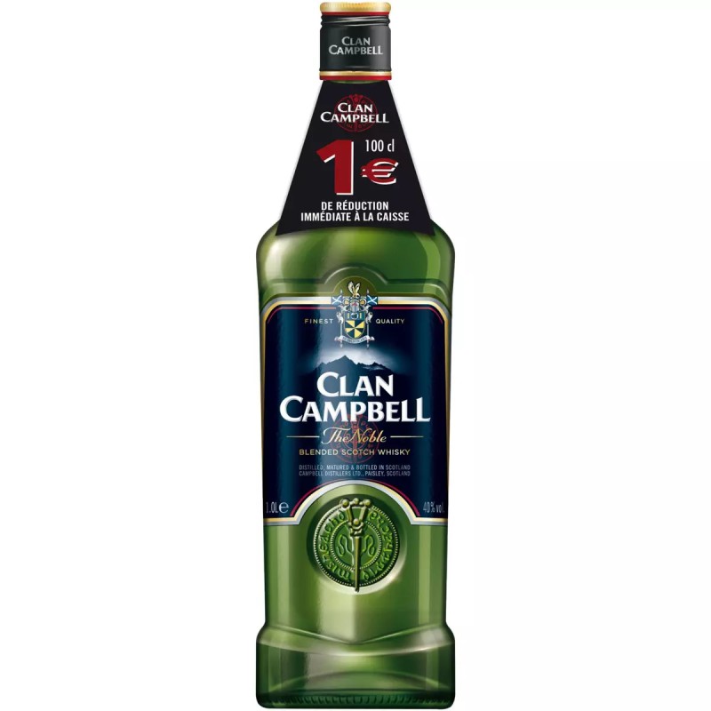 Whisky 100cl - Clan Campbell