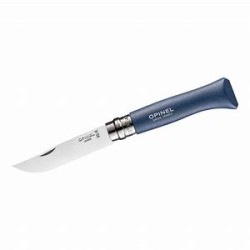 Opinel Couteau Origine N°8 Bleu Foncé (Blister)