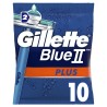 Rasoir Jetable Pour Homme Blue II Plus X10 - GILLETTE