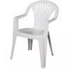 Fauteuil de Jardin Blanc - LIDO