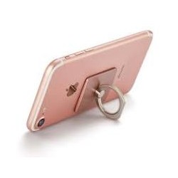 Bague support QDOS Ring Holder Or Rose pour Smartphone