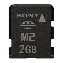 Sony Memory Stick Micro 2 Go + Adaptateur USB M2