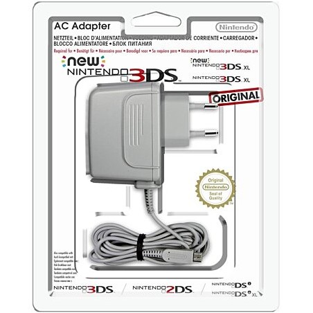 Câble de Charge Original Adaptateur Secteur - Nintendo 3DS / 3DS XL / DSi / DSi XL – Nintendo